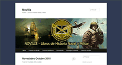 Desktop Screenshot of novilis.es
